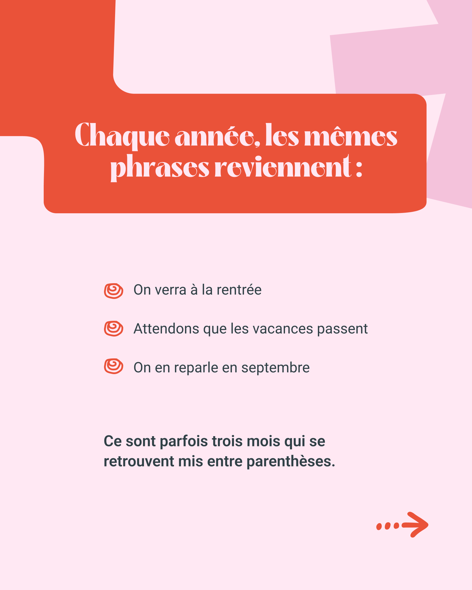 Et si on arrêtait d'attendre septembre __2
